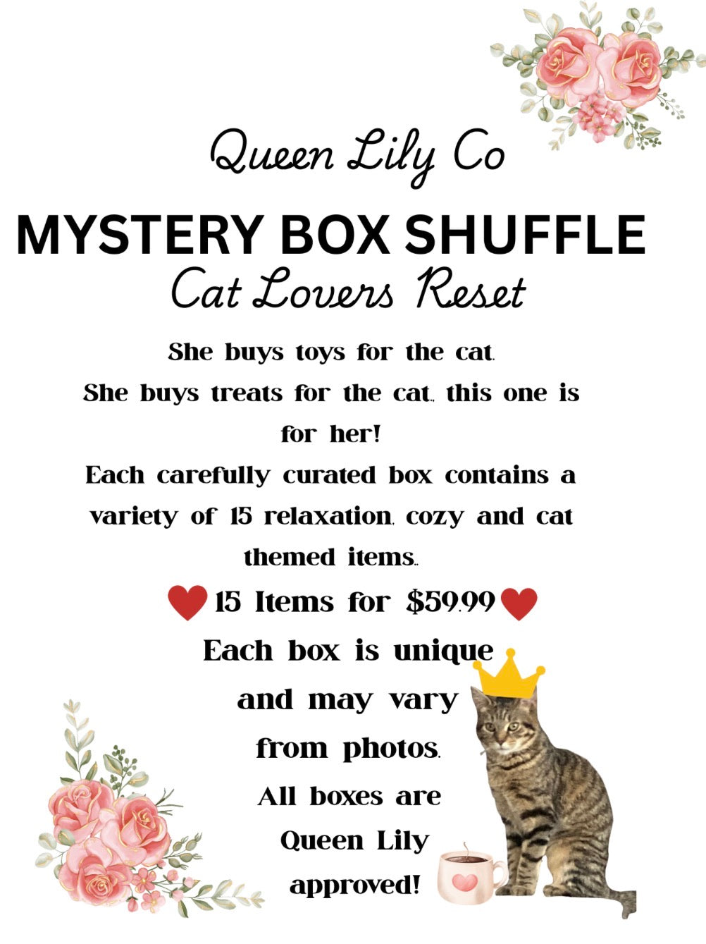 Cat Lovers Reset Mystery Box
